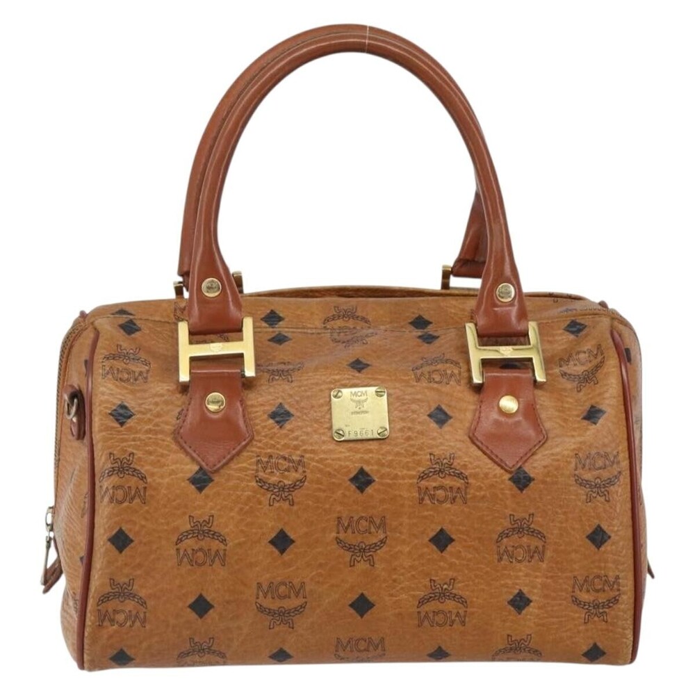 MCM Visetos Canvas and Leather